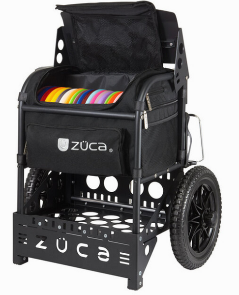 Transit Disc Golf Cart - Black