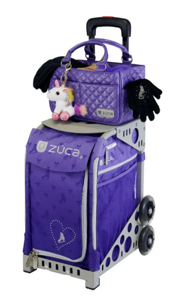 Zuca Tag A Long Tote - Purple