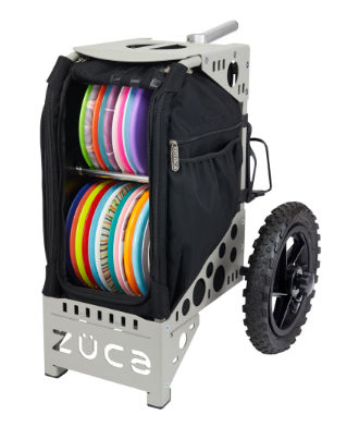 Disc golf rack - black